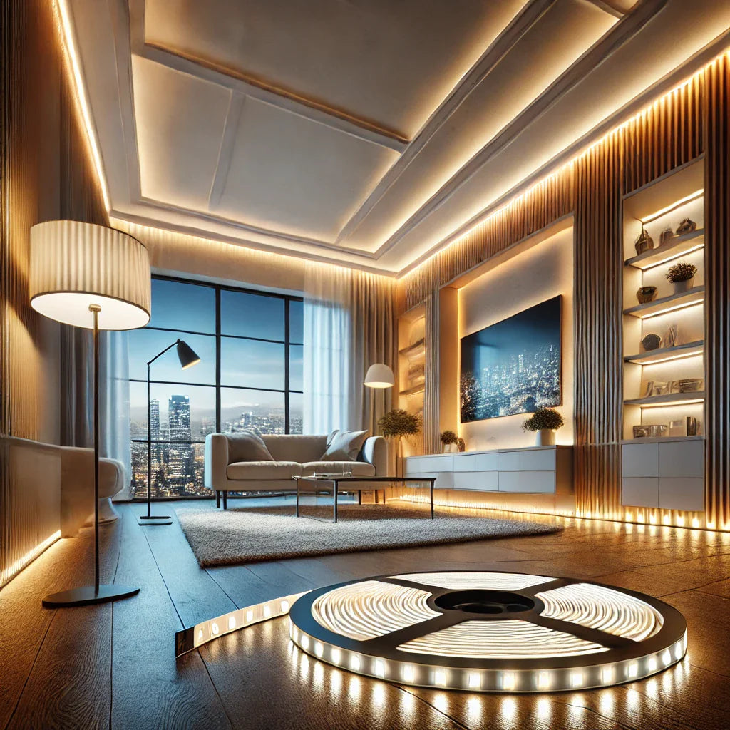 Dynamic Tunable White LED Strip Lights – Adjustable & Bright