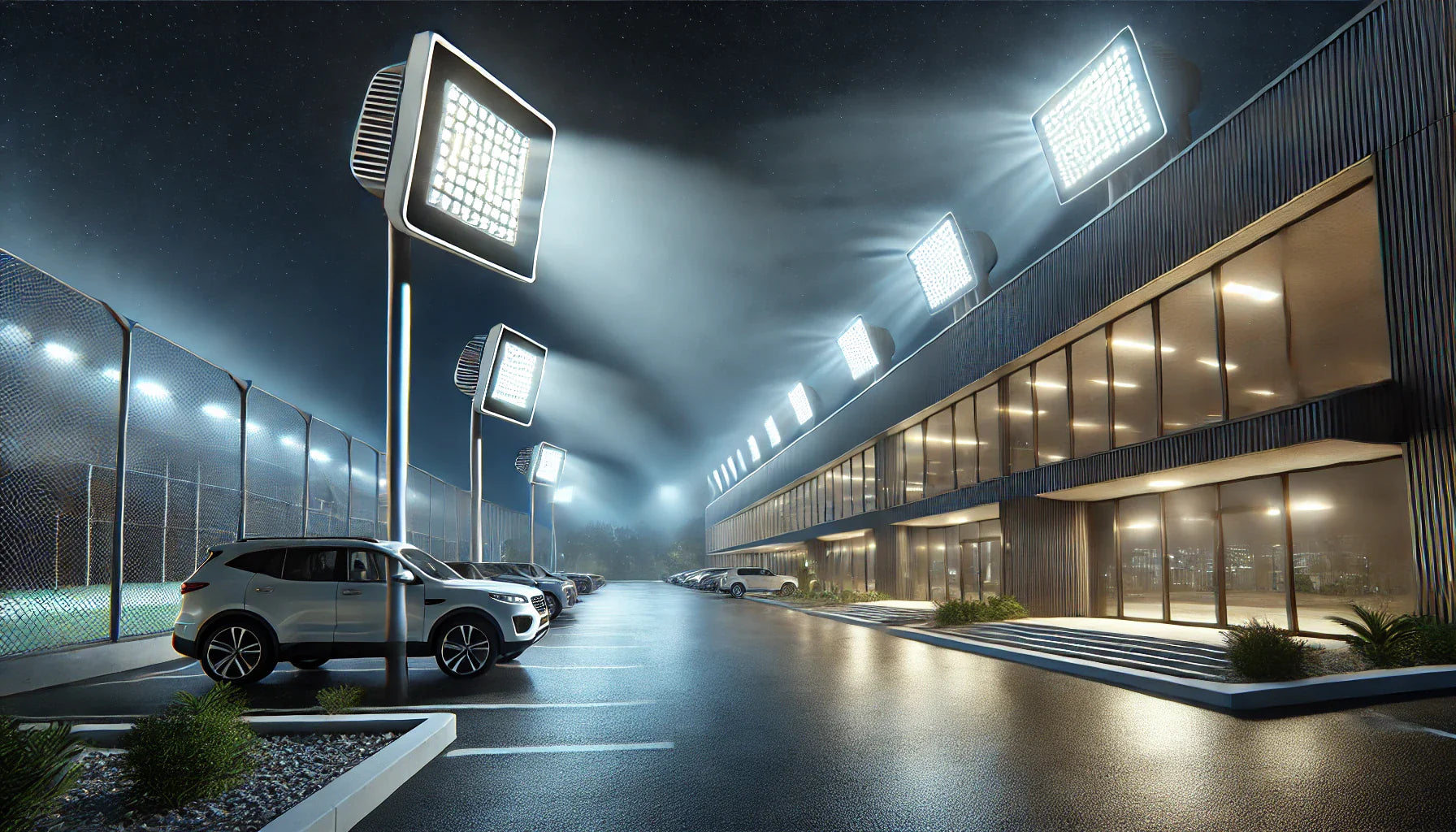 LED Flood Lights – High-Performance Outdoor Security & Landscape Lighting