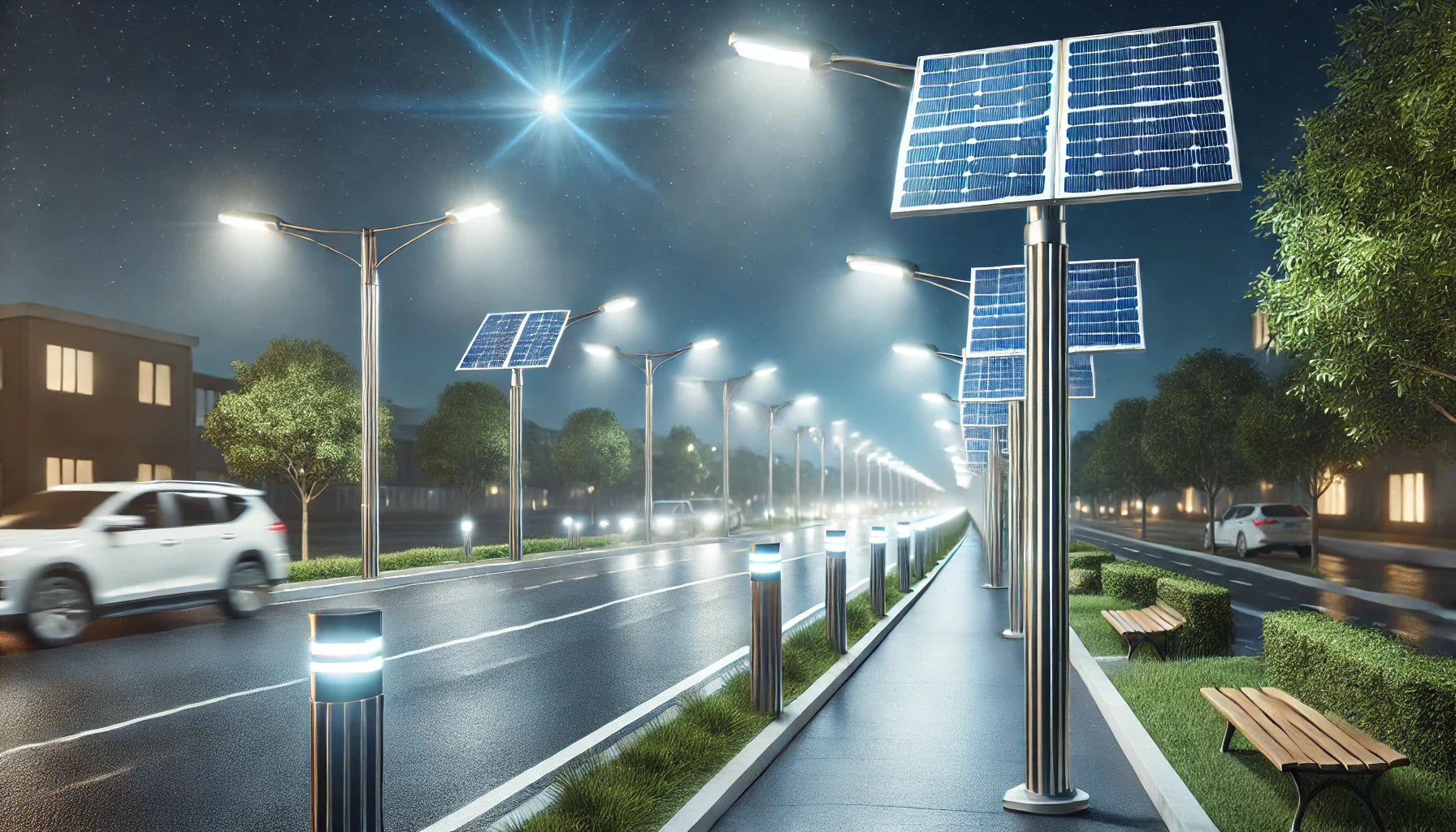 Solar Street Lights – Powerful, Eco-Friendly & Smart Outdoor Lighting"