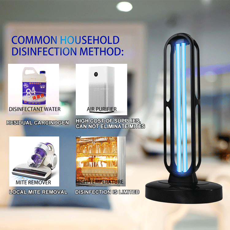 UV Sterilization Lamp - 38W - Safety Features