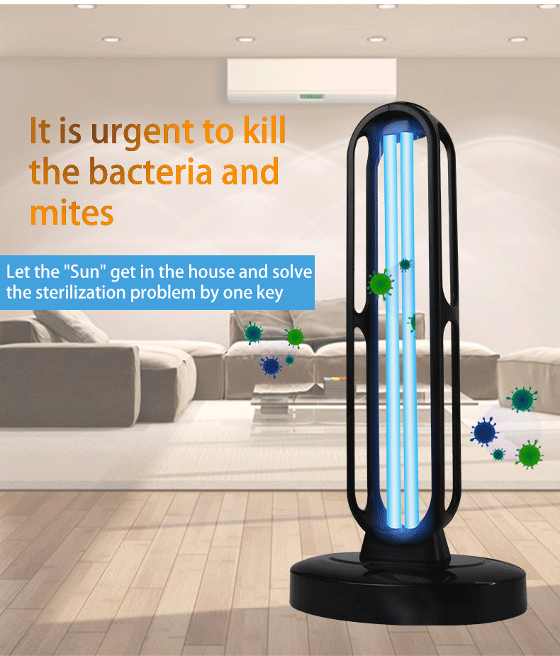 UV Sterilization Lamp - 38W - Safety Features