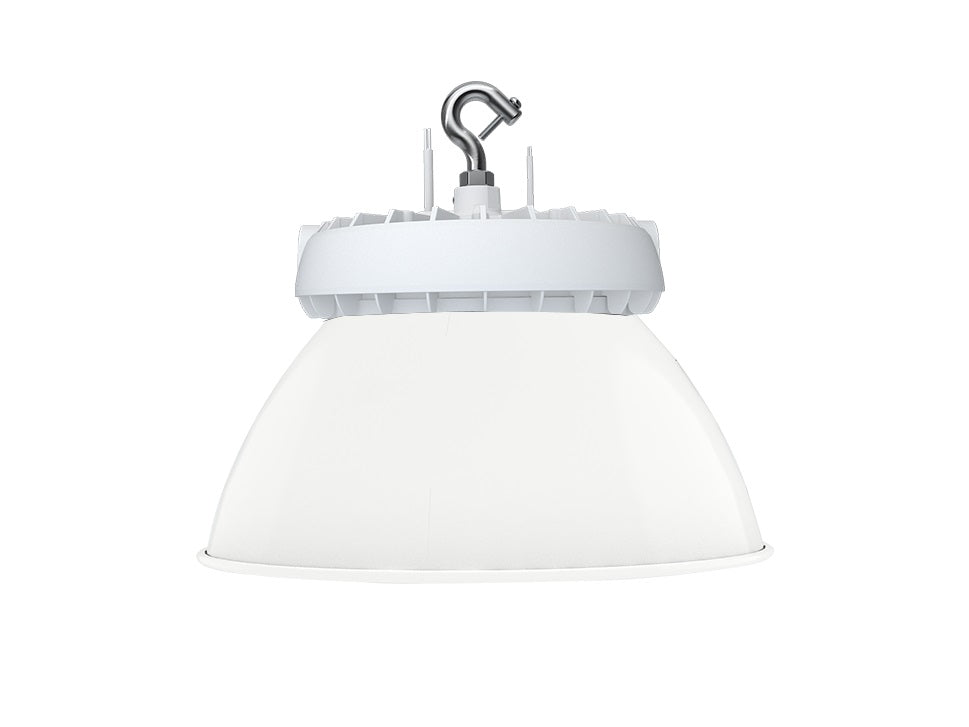 Aries 100W LED UFO High Bay Light – 15,000 Lumens, 4000K, White Finish – Energy-Efficient Industrial Lighting