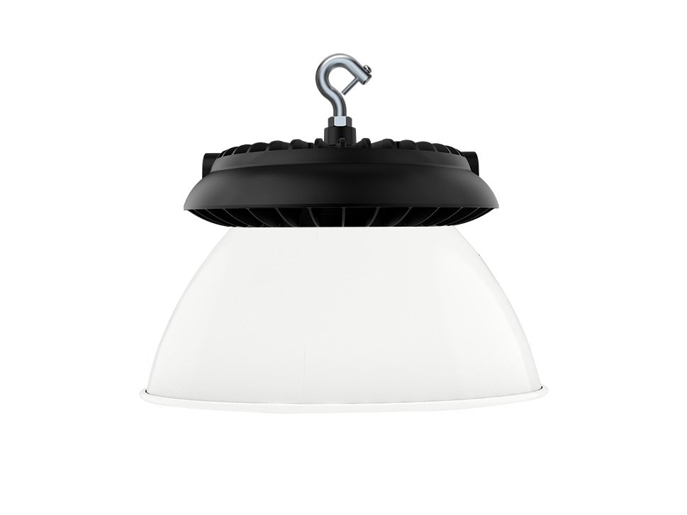 150W LED UFO High Bay Light – 22,500 Lumens, 4000K, Black Finish, UL & DLC 5.1 Certified