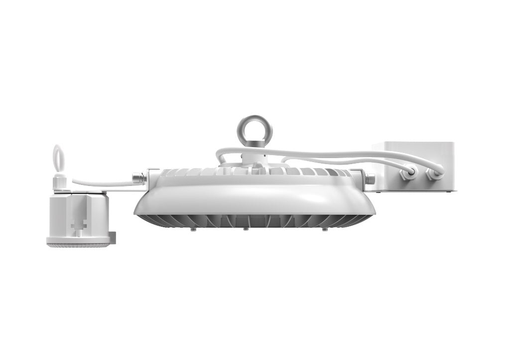 Aries LED UFO High Bay, 150 Watt, 120-277V, 22500 Lumen, 4000K, White Finish, 2023 Best Seller