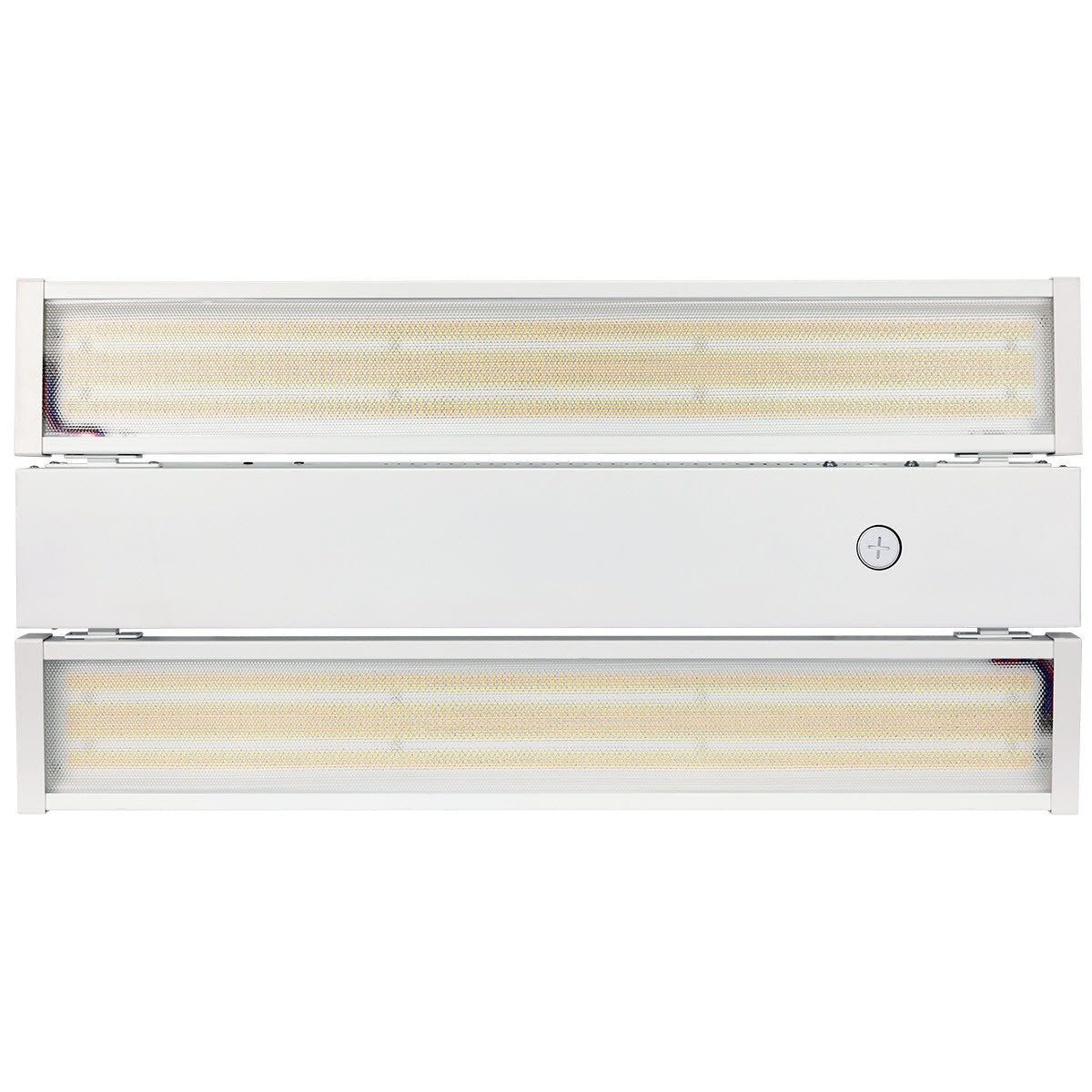 Foldable 2 Foot Linear High Bay, 23,625 Lumens, 145W/160W/175W Selectable, 5000K, 0-10V Dimmable, 120-277V, White Finish