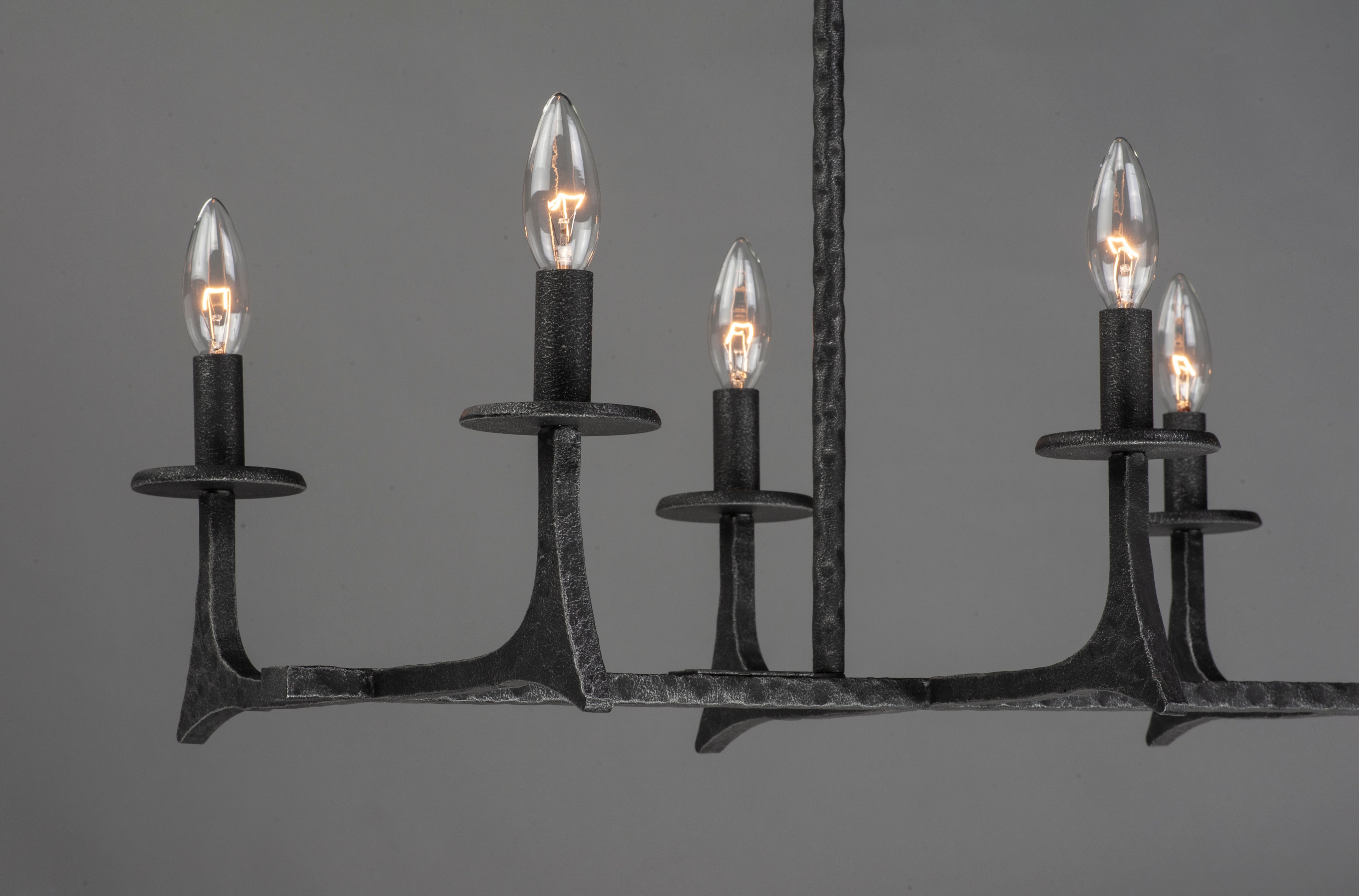 Anvil 8-Light Linear Pendant