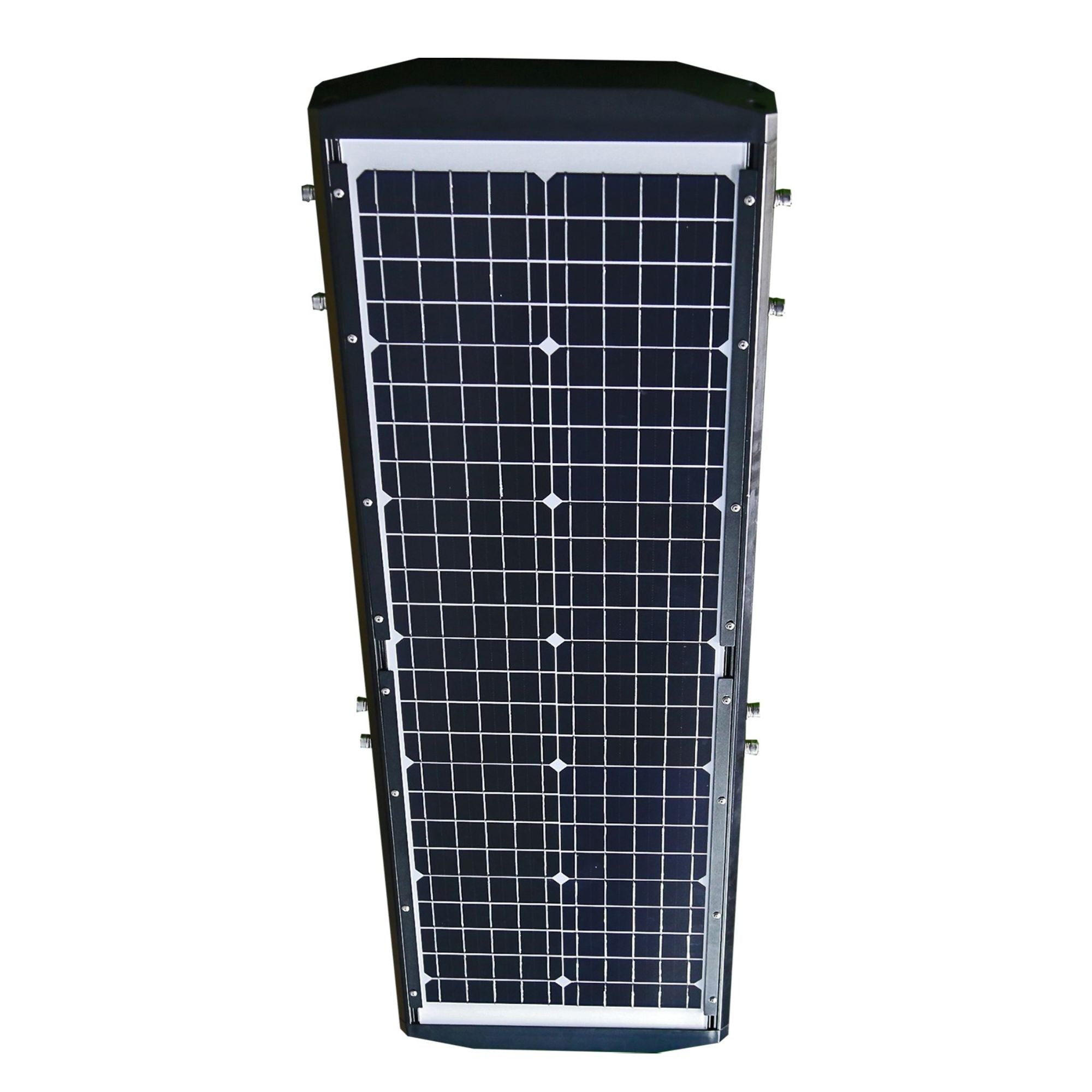 LED Solar Pathway And Street Light with 55W Solar Panel and Remote Control - 12,000 Lumens