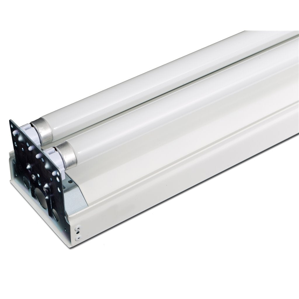 4 Foot Ceiling/Wall Mount, 2 T8 LED Lamps (Not Included)