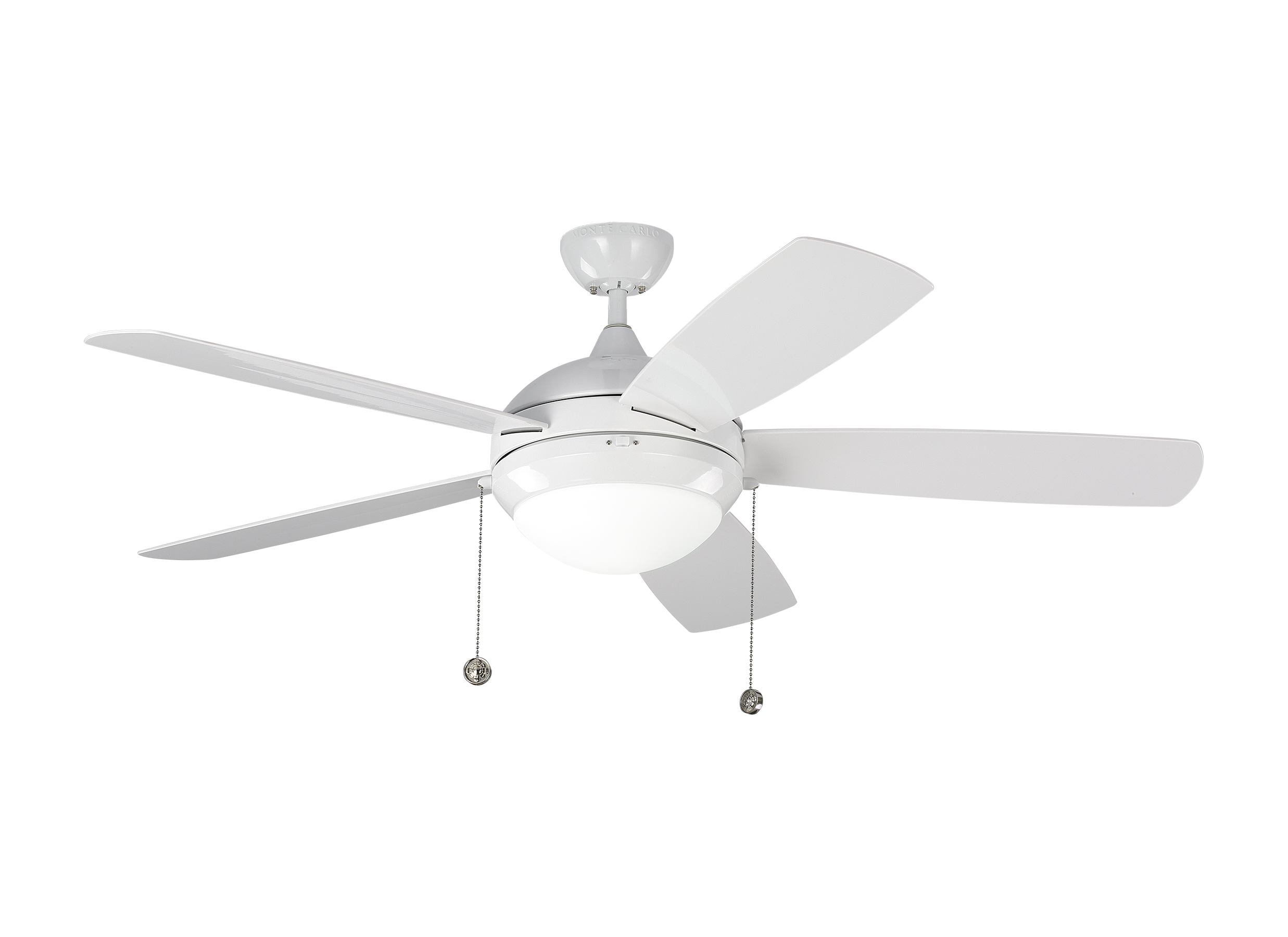 52" Discus Outdoor Fan - White