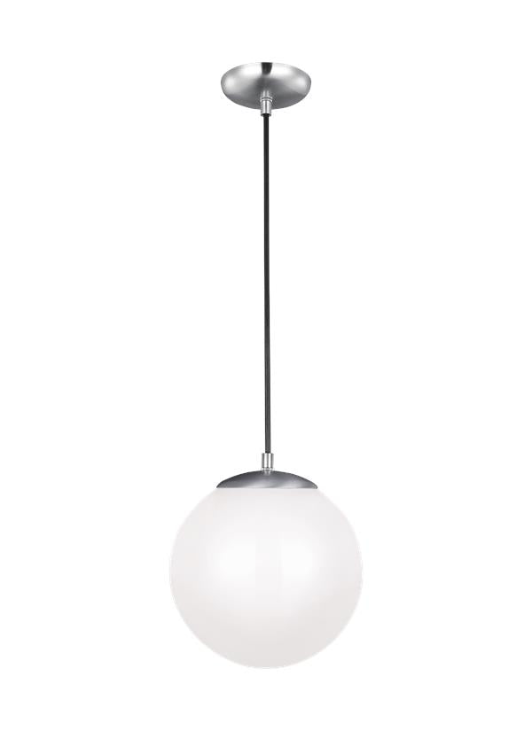 6020EN3-04, One Light Pendant , Leo - Hanging Globe Collection