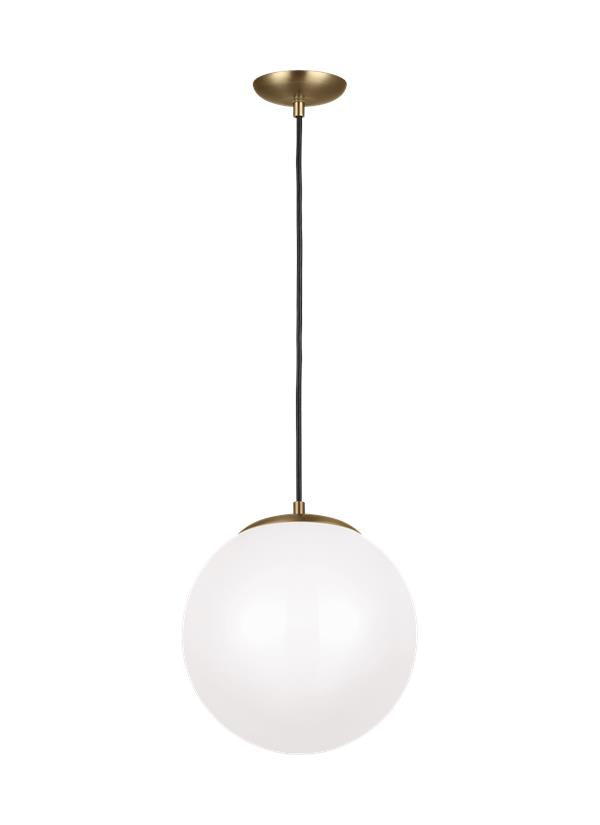 602293S-848, Large LED Pendant , Leo - Hanging Globe Collection