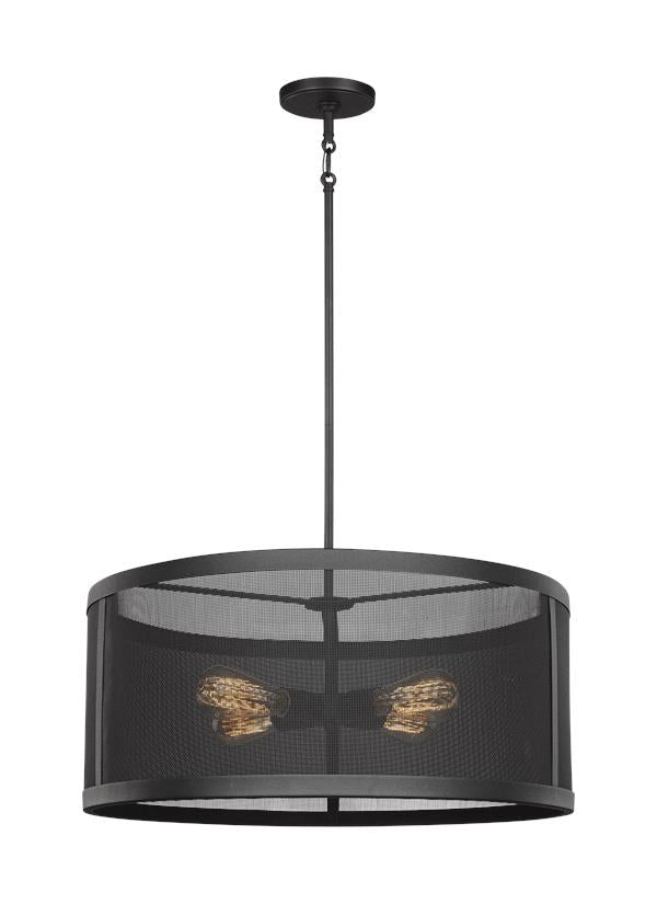 6528504-12, Four Light Pendant , Gereon Collection