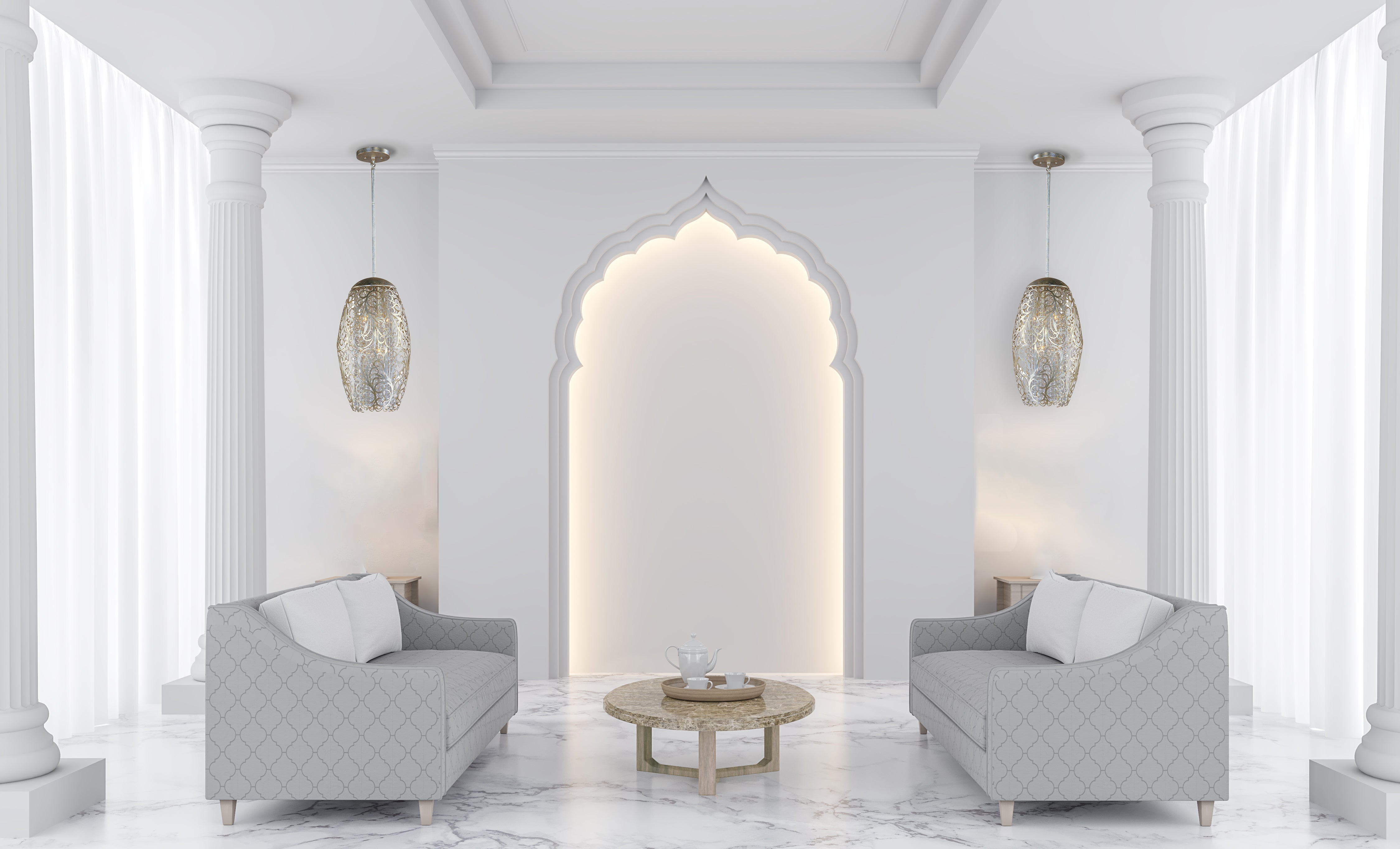 Arabesque 6-Light Pendant