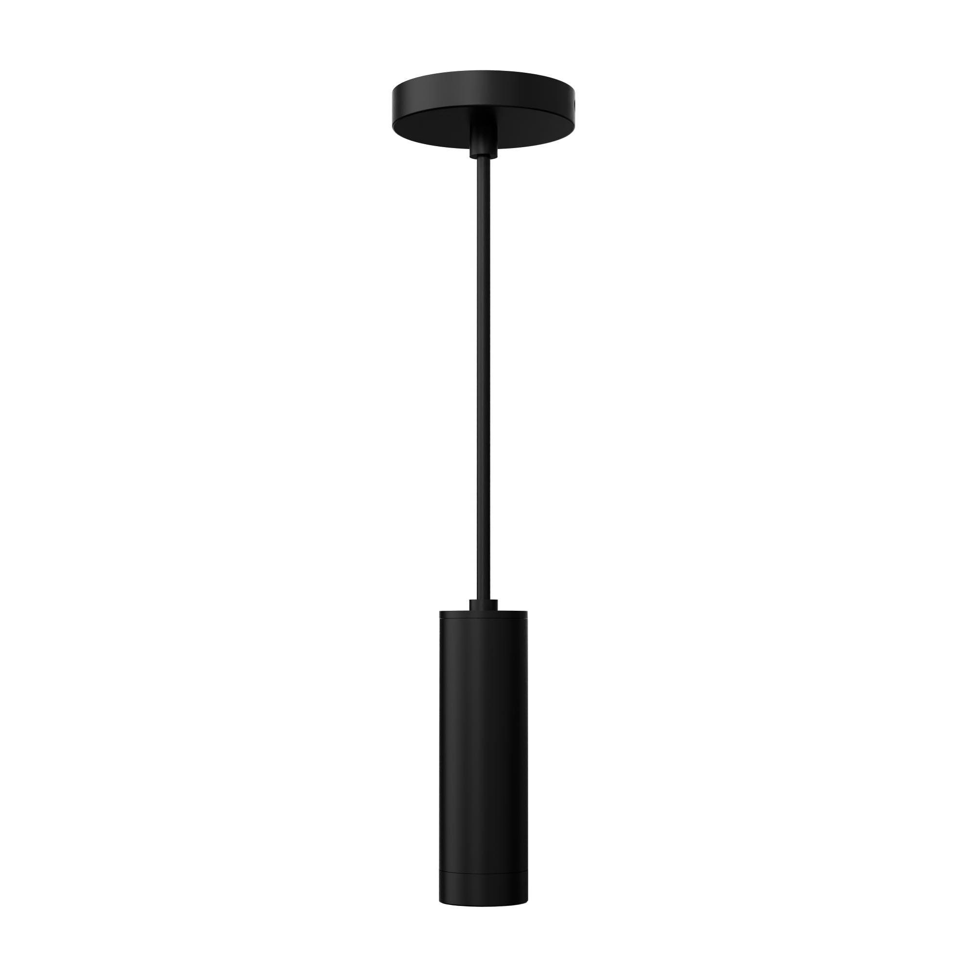 2" Ceiling Mount Cylinder Light, 6W, 450 Lumens, Triac Dimming, CCT Selectable, 120V, Black