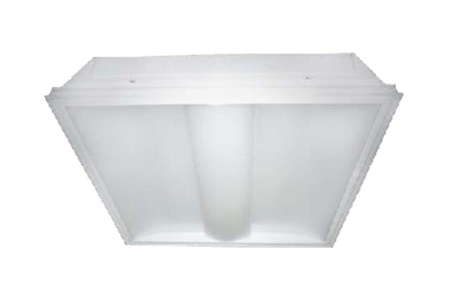 2x4 Foot LED Direct/Indirect, Curve Diffuser, Grid Mount, 48W, 3000K, 3500K, 4000K, 5000K