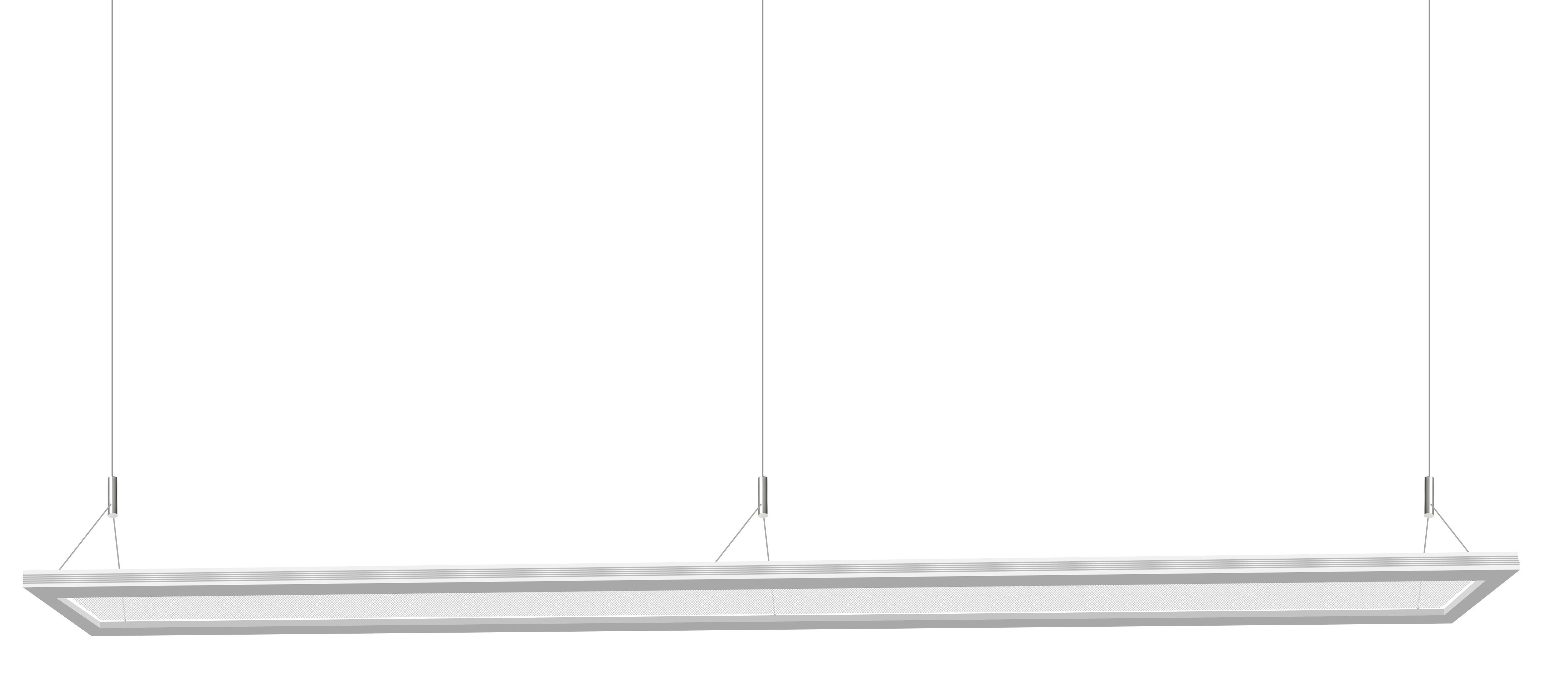 8FT Up and Down Linear Light, 9200 Lumens, 80W, CCT Selectable, 110-277V