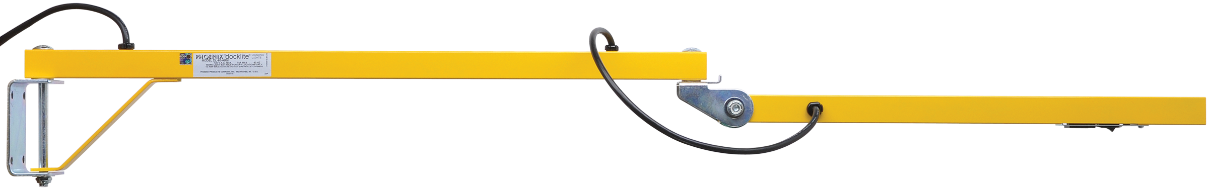 Docklite Modular Dock Light System, Incandescent/LED, Arm Length: 24 Inch, 60 Inch