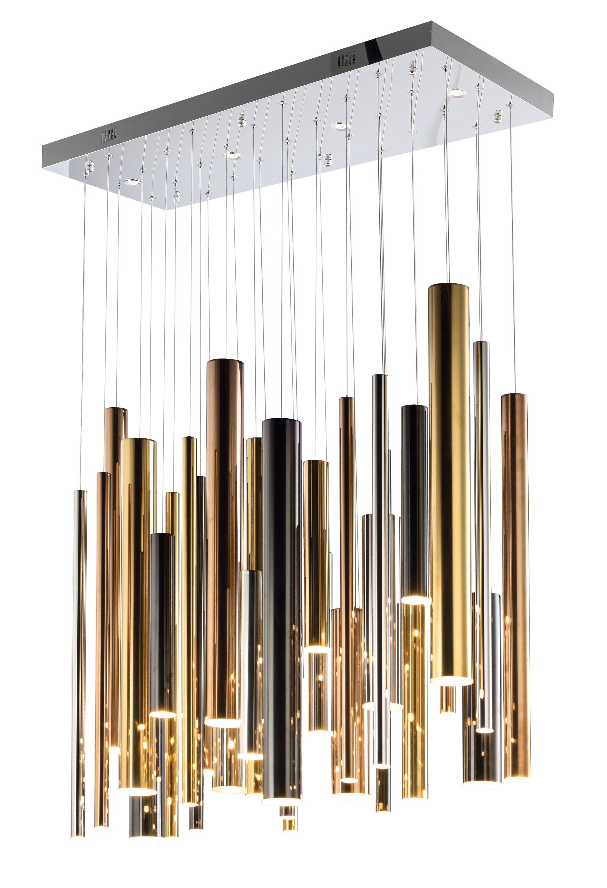 Flute LED 31-Light Pendant E10017-MPLT