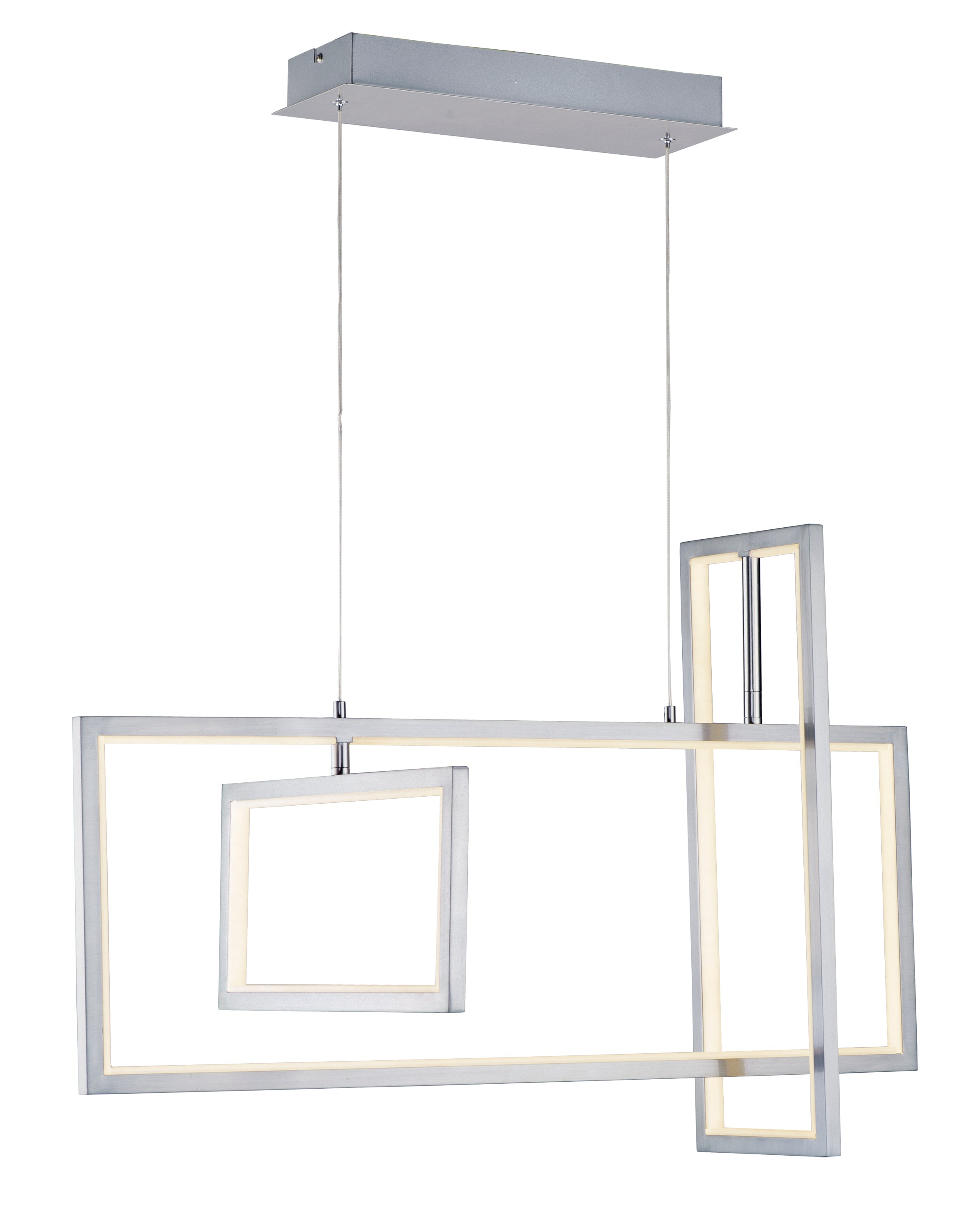 Link LED 3-Light Pendant E20356-SN Single Pendant
