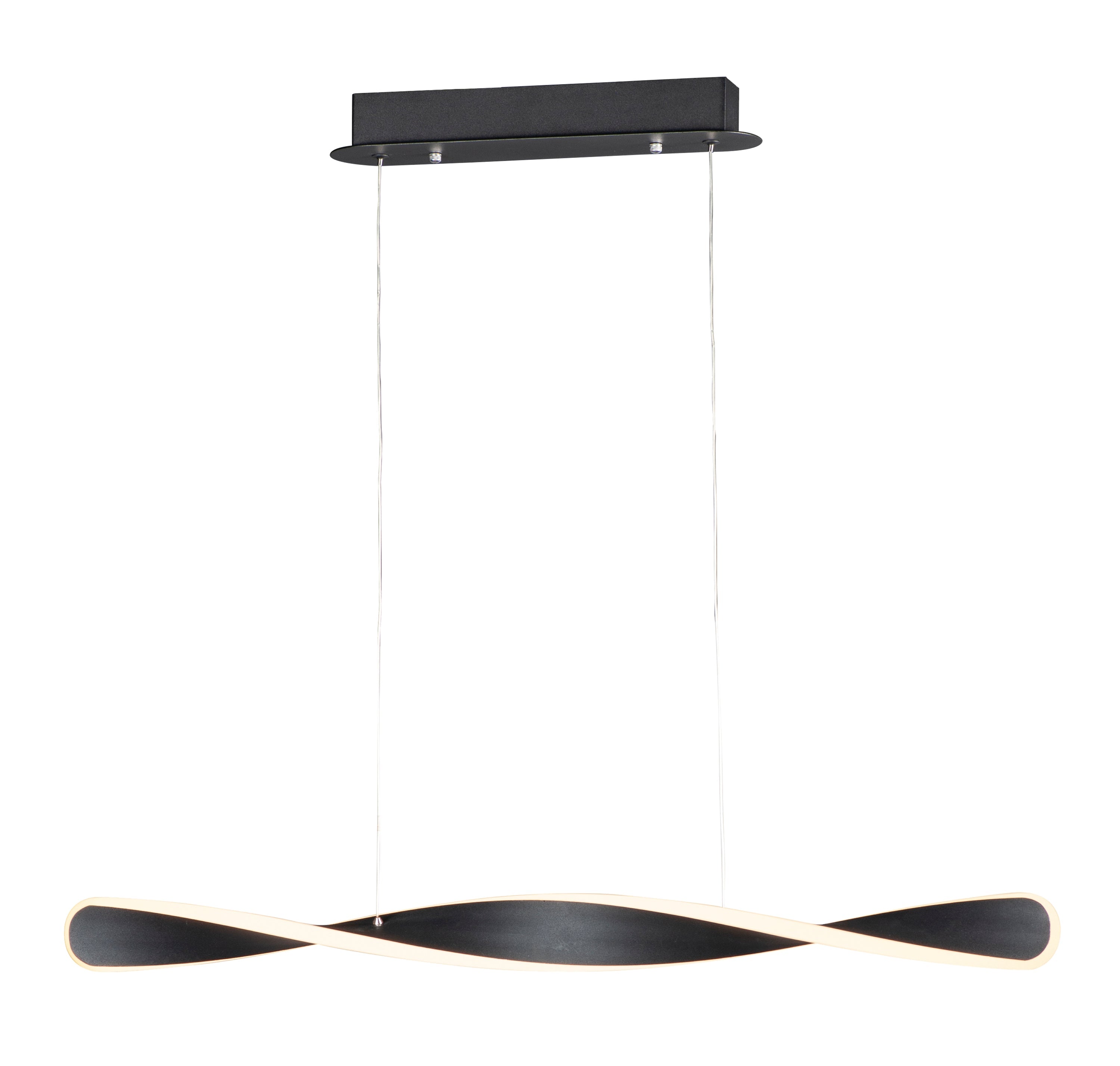 Pirouette 1-Light LED Pendant E24155-BK