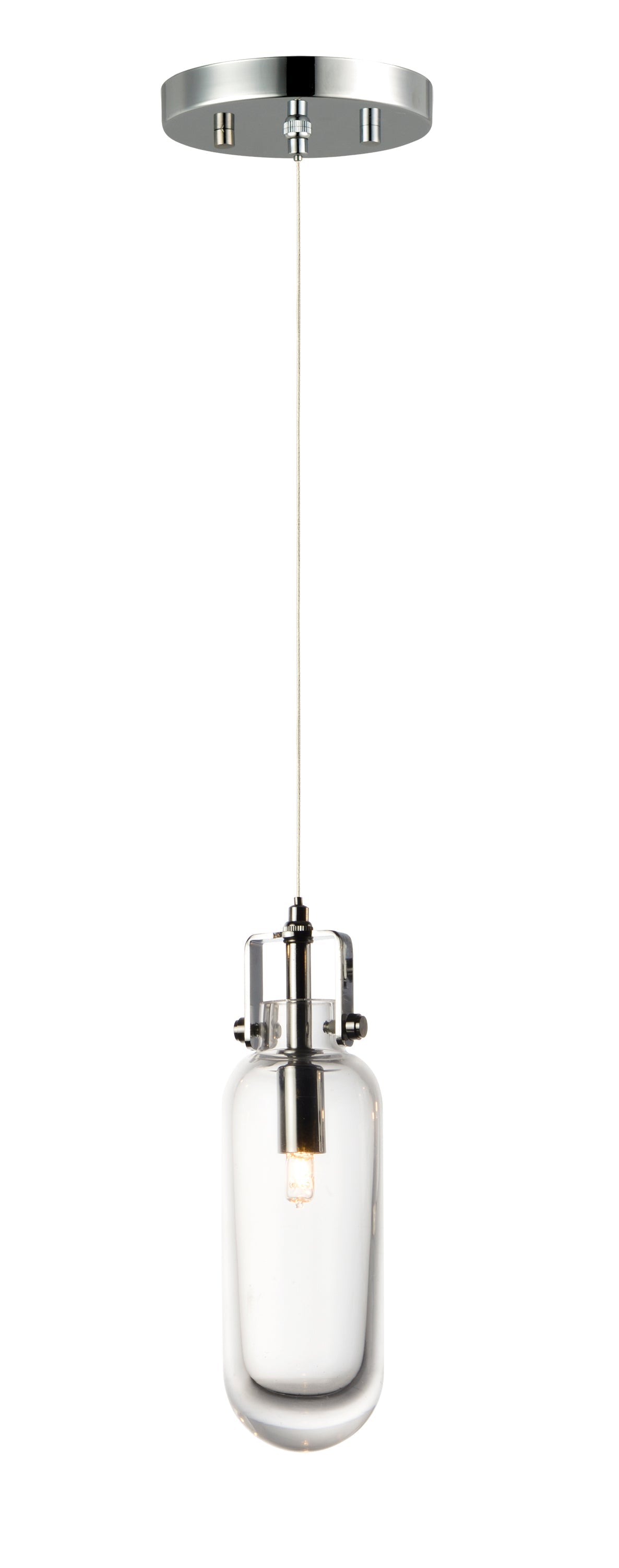Kem 1-Light Pendant E24300-18PC Suspension Pendant