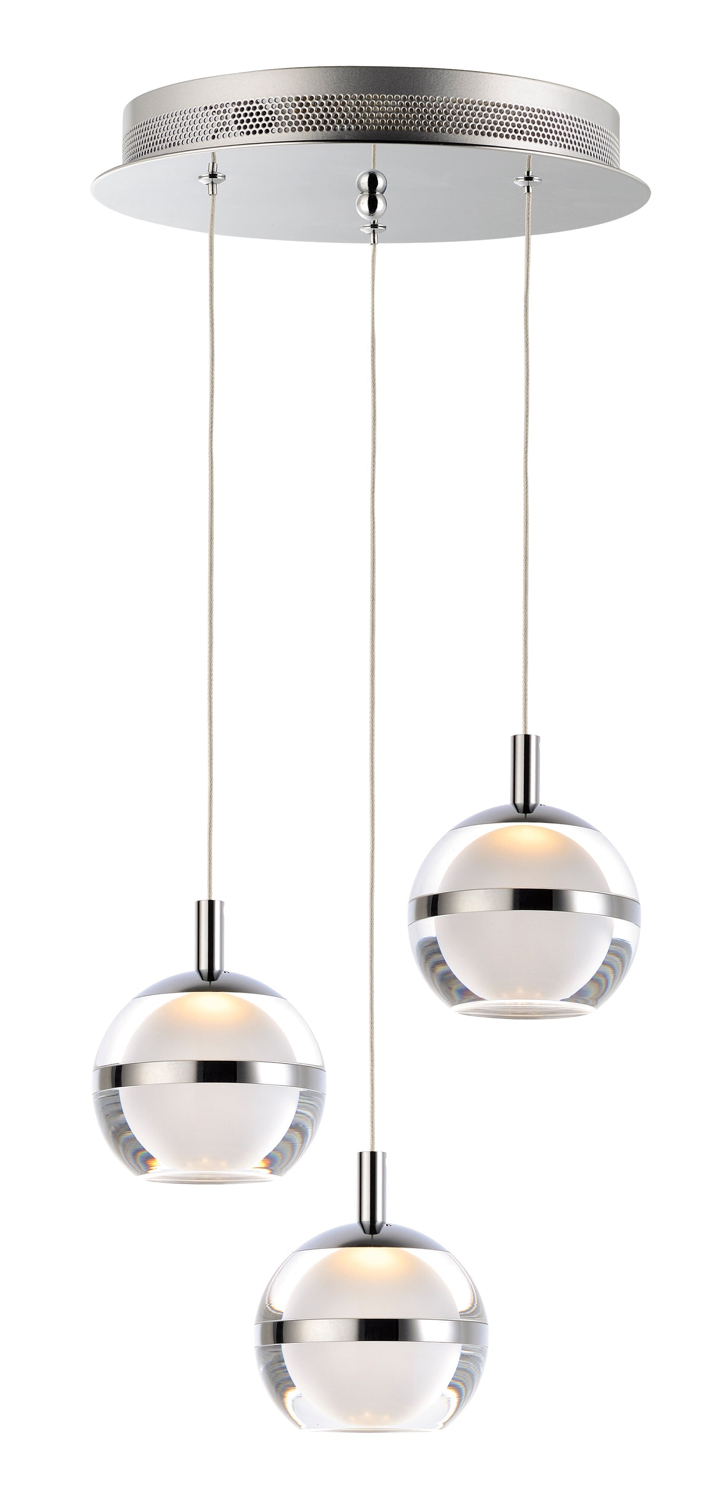 Swank 3-Light Pendant E24593-93PC Suspension Pendant