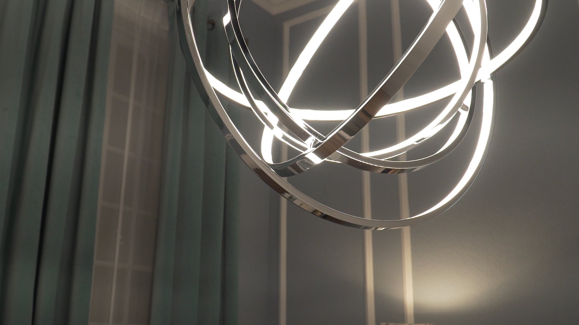 Chrome Gyro II LED Pendant - E24785-PC
