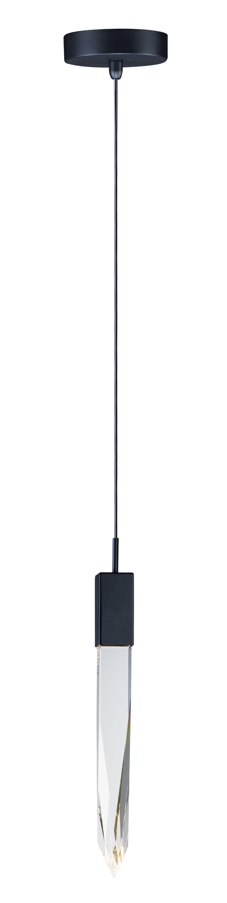 Quartz LED 1-Light Pendant E31241-20BK Single Pendant