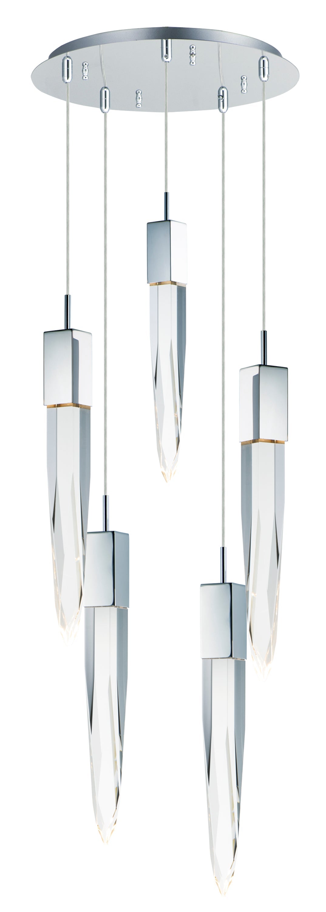 Quartz LED 5-Light Pendant E31244-20PC Chandelier