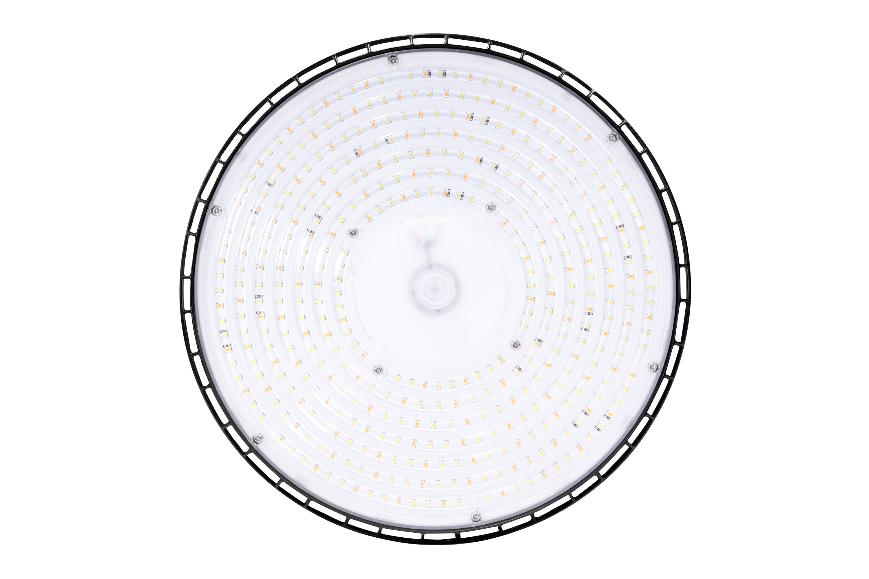 230W LED UFO High Bay Light – 34,000 Lumens – CCT Selectable – 120-277V – Black Finish – UL & DLC 5.1