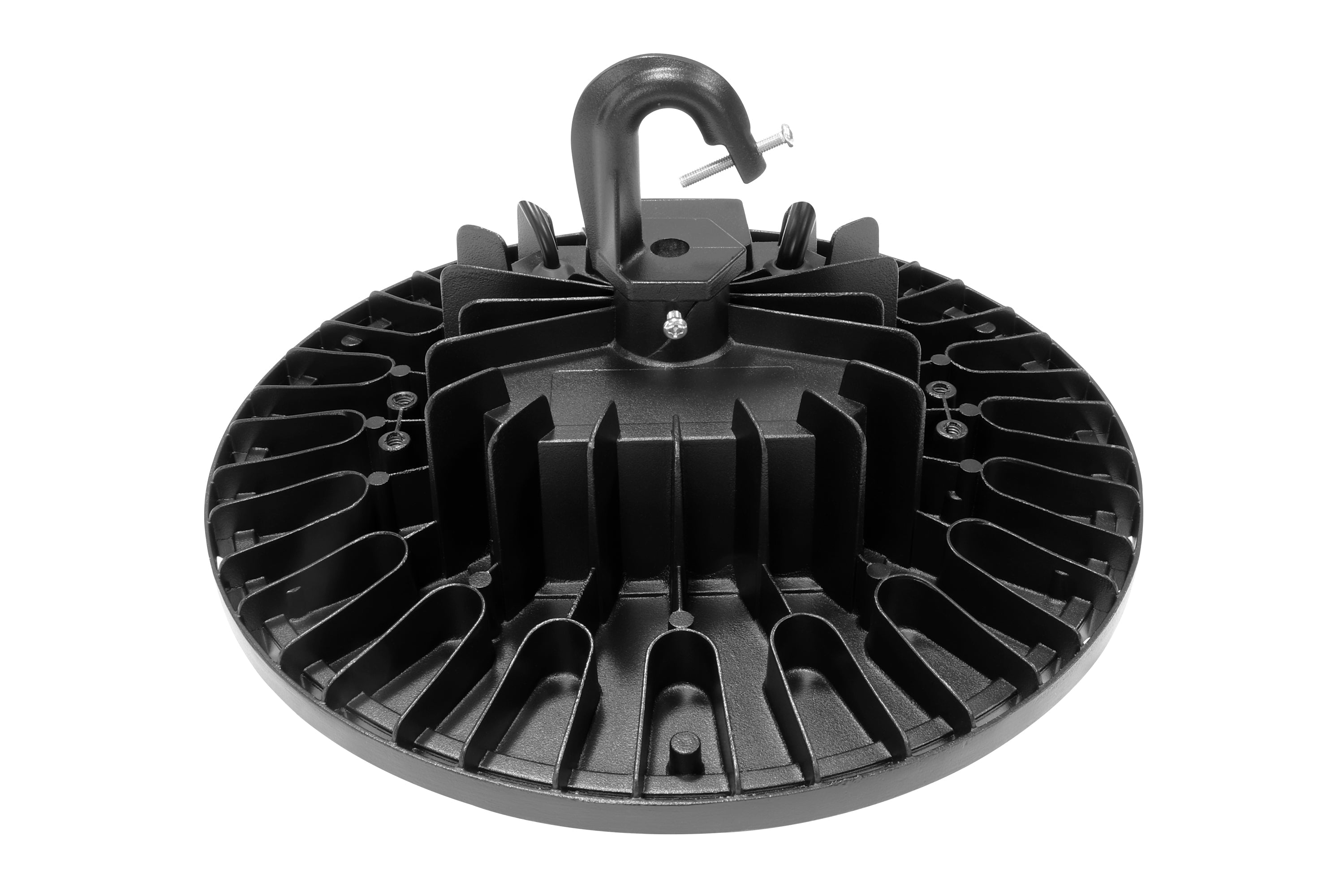 LED UFO High Bay Light - 150W - 22,000 Lumens - CCT Selectable - 120-277V - IP65 - Black - UL & DLC 5.1