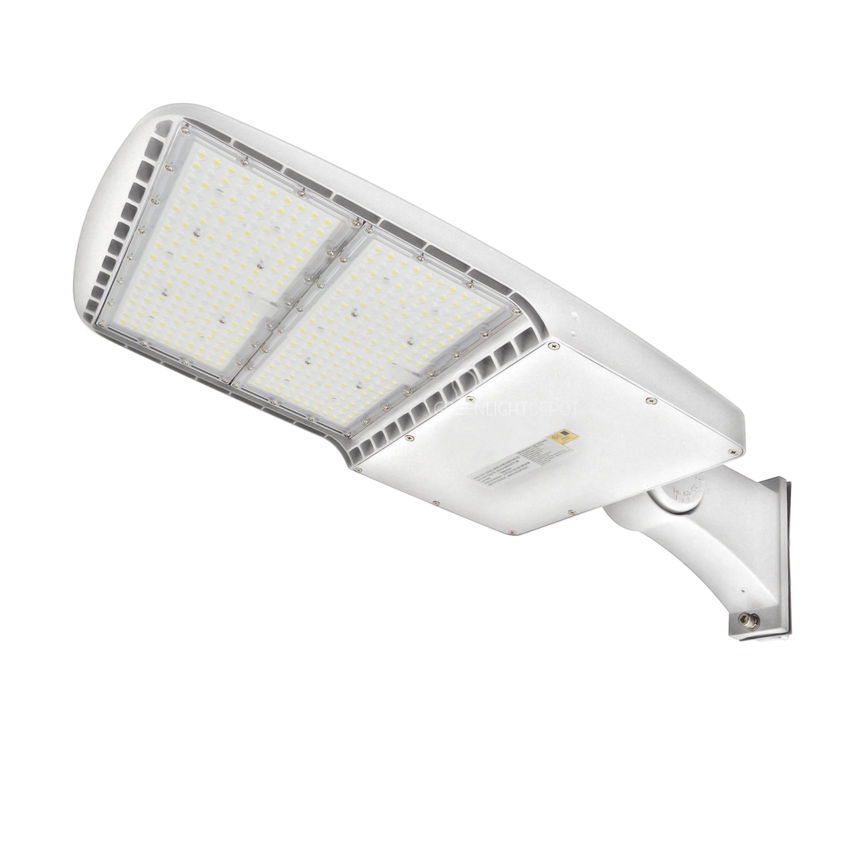 LED Street Light - 300W - 42,000 Lumens - Shorting Cap - Direct Mount - AL2 Series (White) - UL+DLC