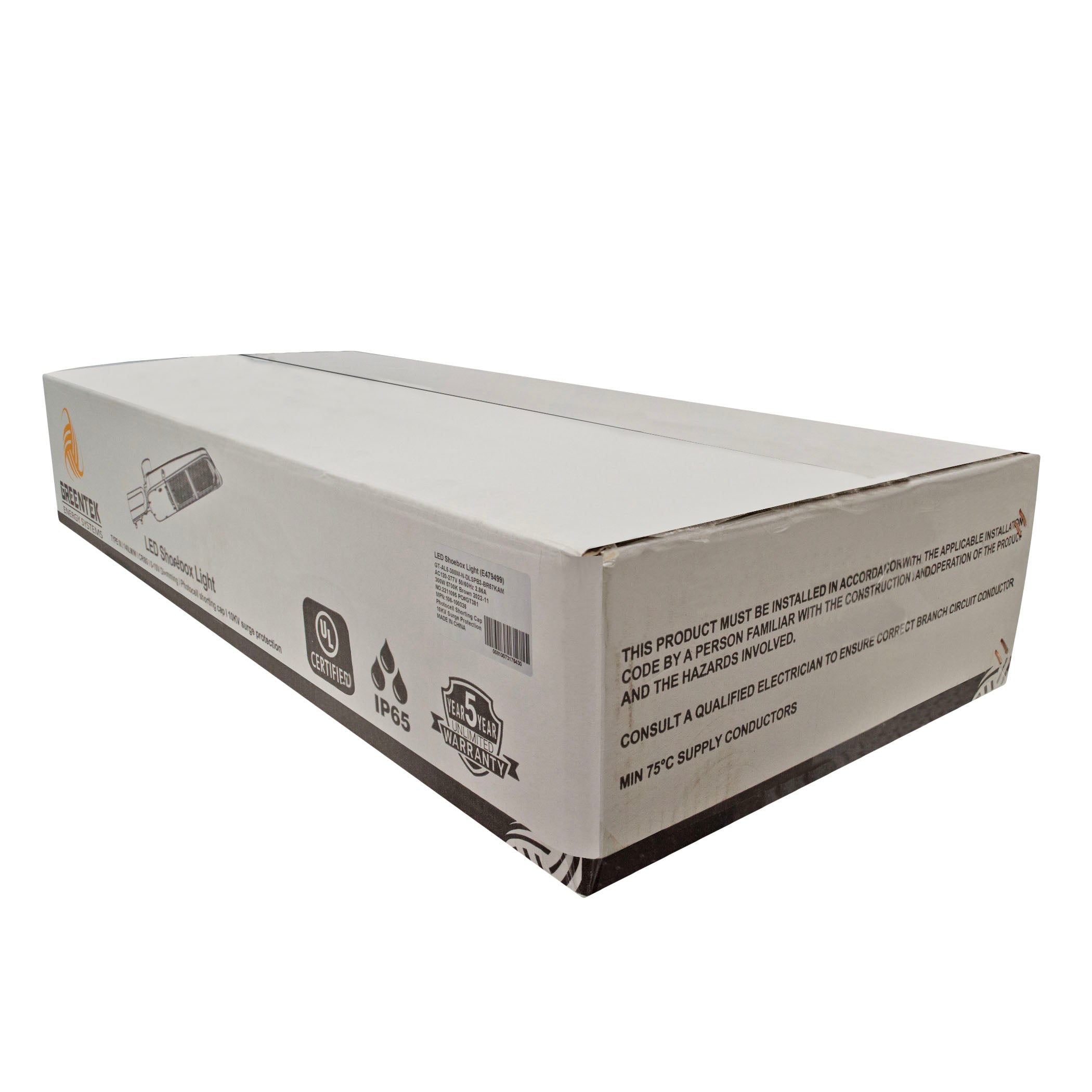 LED Street Light - 240W - 35,760 Lumens - Shorting Cap - Slip Fitter Mount - AL5 Series - UL+DLC 5.1