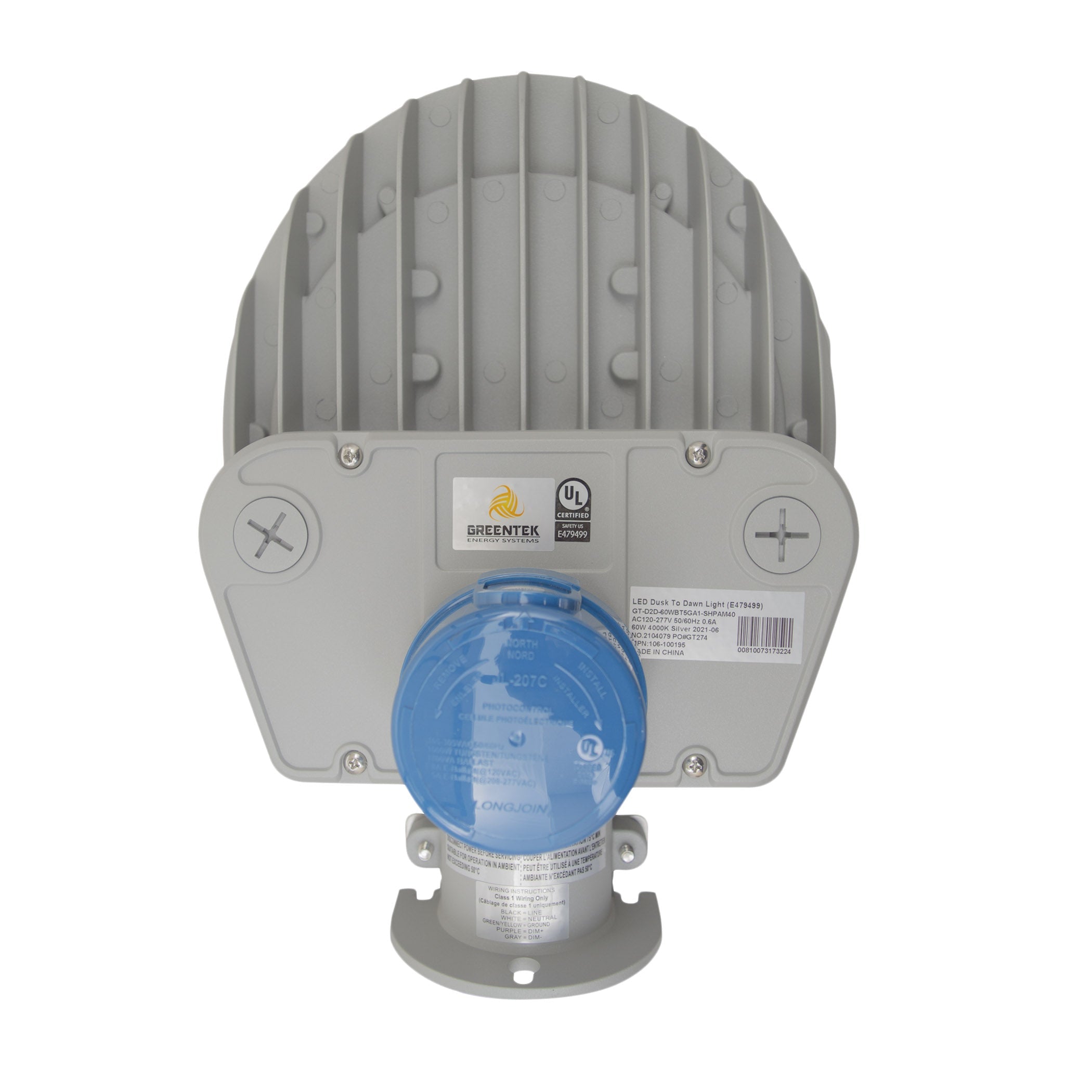 LED Dusk to Dawn Barn Lights - D2D - Outdoor Security Light LED - 60W - 8,400 Lumens - Photocell Included - (UL+DLC 5.1)