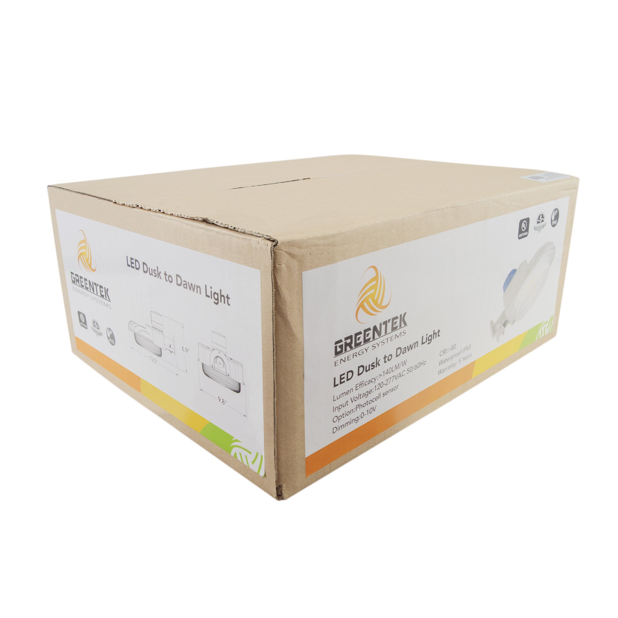 LED Dusk to Dawn Barn Lights - D2D - Outdoor Security Light LED - 60W - 8,400 Lumens - Photocell Included - (UL+DLC 5.1)