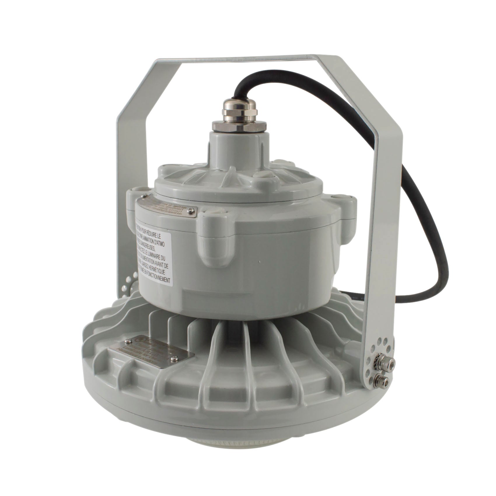 60W LED Explosion Proof Light for Class I Division 2 Hazardous Locations - 7400 Lumens - 175W HID Equivalent