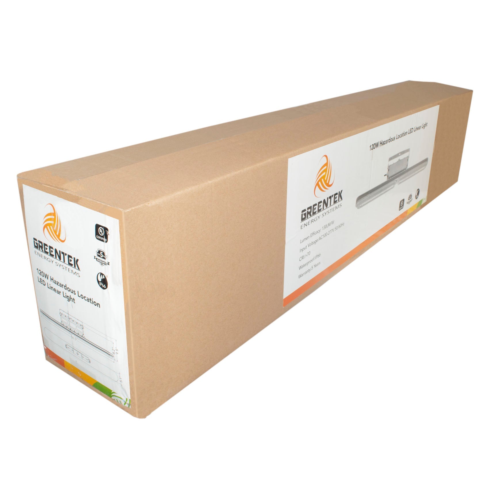 120W LED Explosion Proof Light for Class I Division 2 Hazardous Locations - 17,400 Lumens - 400W HID Equivalent