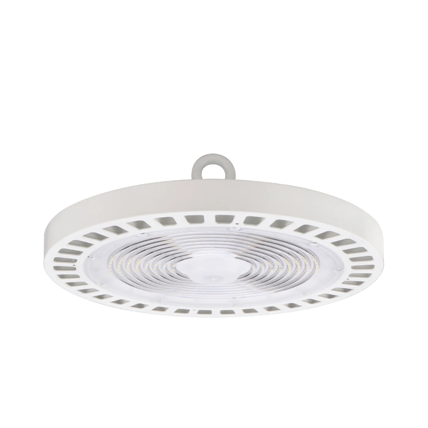 240W LED UFO High Bay Light – 34,800 Lumens – Hook Mount – 6kV Surge Protector – White – UL & DLC 5.1