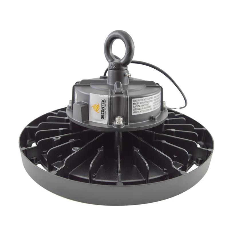 LED High Bay UFO - 100W - 14,100 Lumens - HB8 - Hook Mount - 6kV Surge Protector - UFO Series - UL+DLC5.1