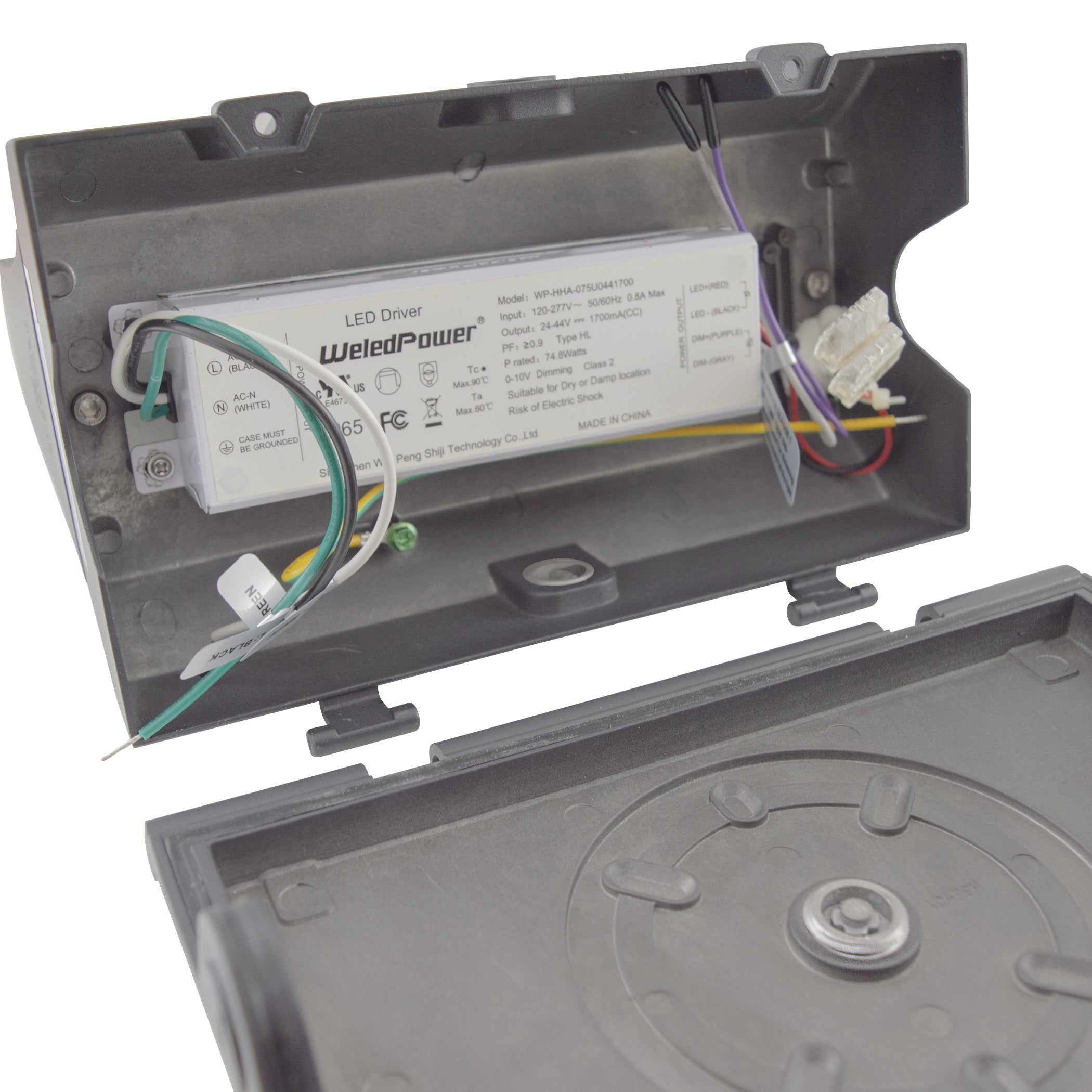 LED Rotatable Wall Pack - 40W - JBox - (UL+DLC)