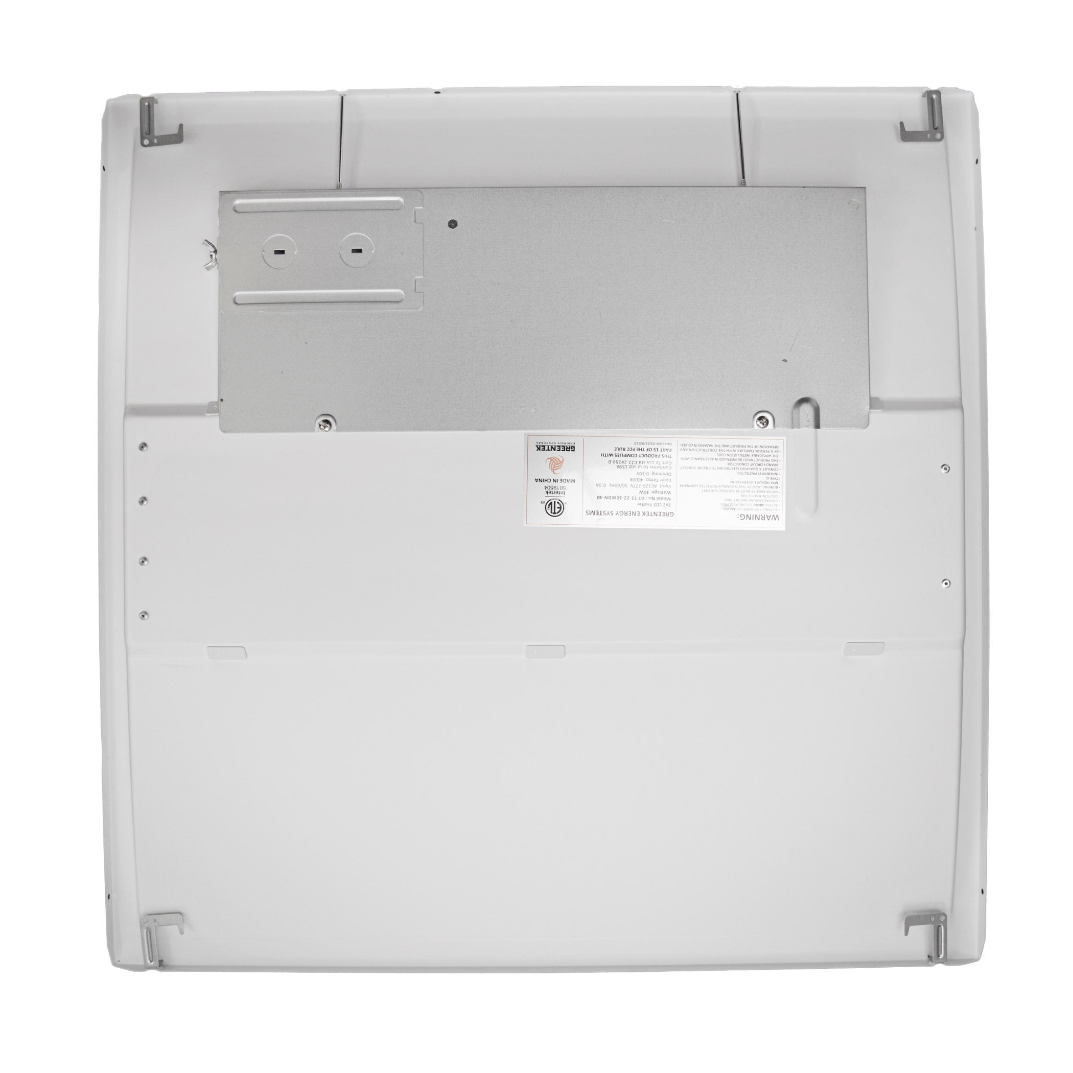 LED Troffer Light - 2' X 2' - 30W - 2 Pack - Dimmable - (UL + DLC 5.1)