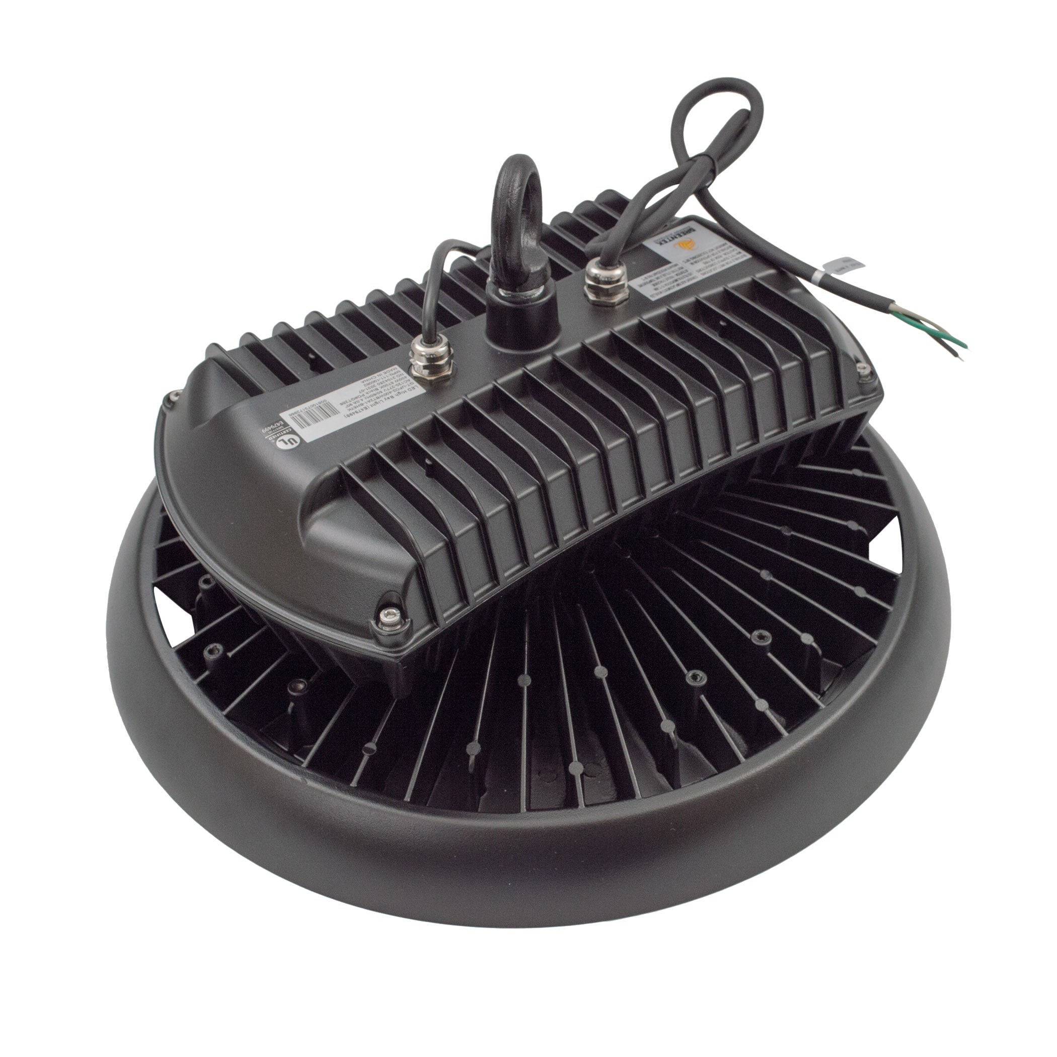 400W LED High Bay Light - 57,200 Lumens - UFO2 - Hook Mount - 6kV Surge Protection - IP65 - UL & DLC