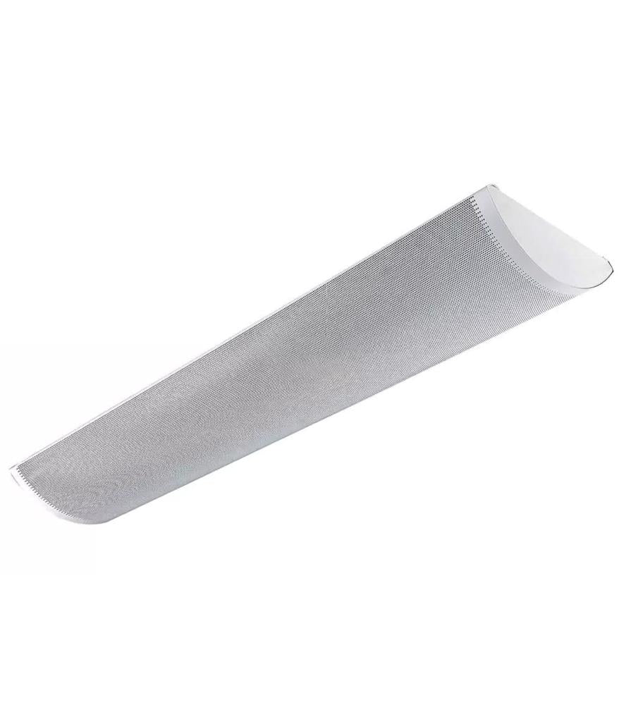 4 Foot LED Direct/Indirect Grille Fixture With Steel Perforated Diffuser, 80W, 120-227V, CCT Selectable 3500K / 4000K / 5000K