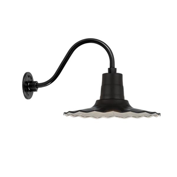 Hi-Lite 20-Inch Radial Shade Barn Light (Available in Multiple Color Finishes)