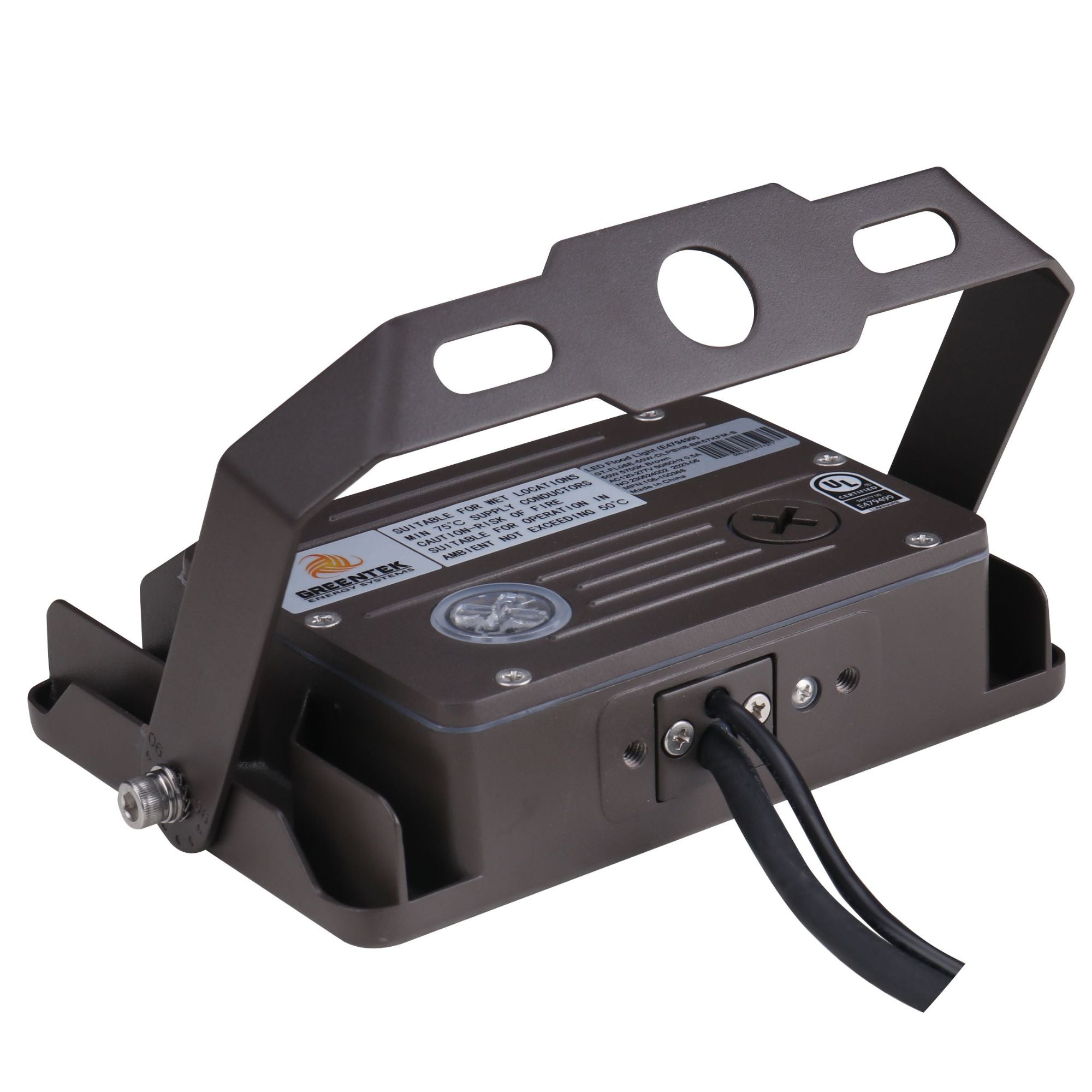 LED Flood Light - 50W - 6400 Lumens - FL06E - Photocell Included - UL+DLC5.1