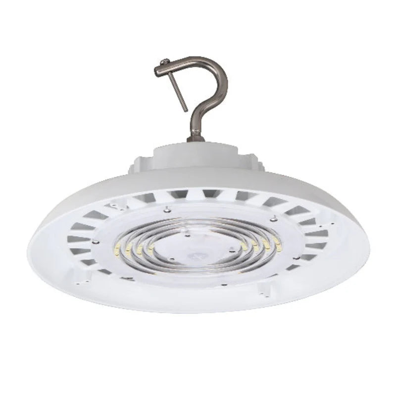 100W LED UFO High Bay Light - 14,100 Lumens, Hook Mount, UL & DLC 5.1 Certified