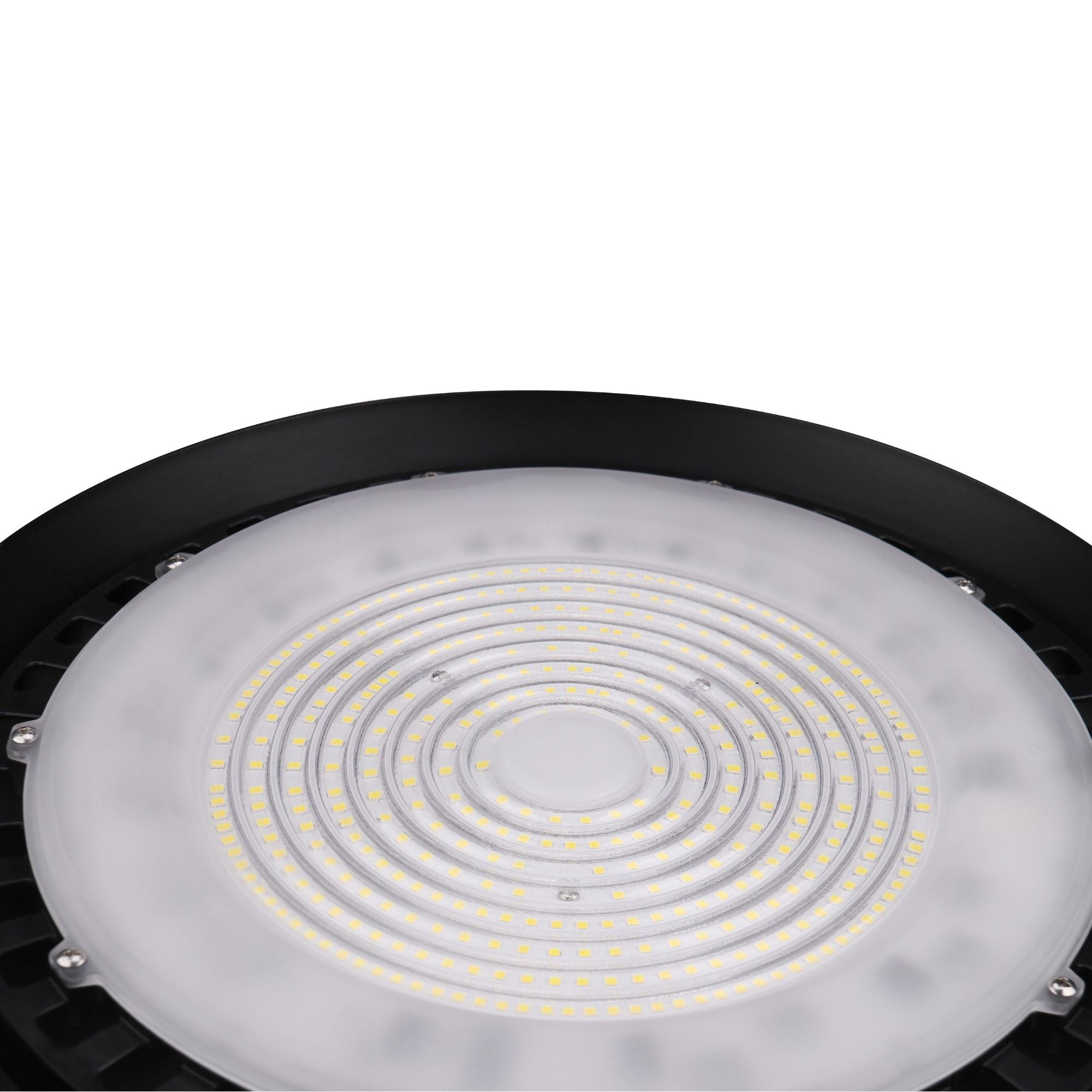 240W Slim UFO LED High Bay Light – 27,000 Lumens, 4000K/5000K, IP65, Dimmable, UL & DLC Listed