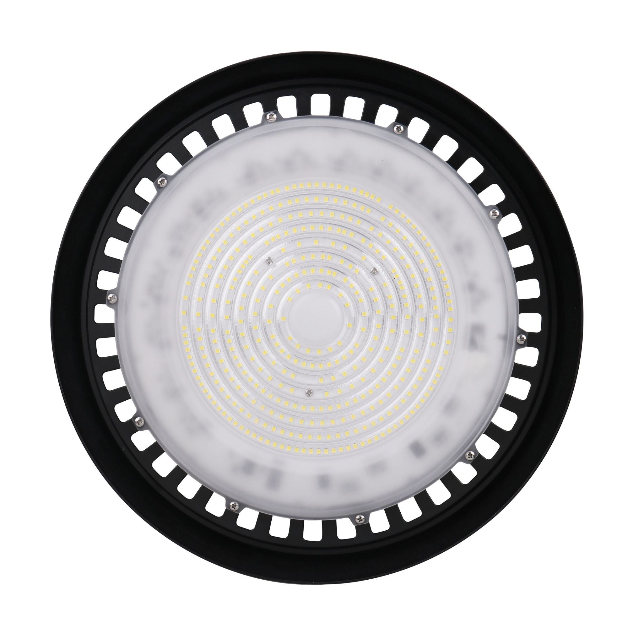 240W Slim UFO LED High Bay Light – 27,000 Lumens, 4000K/5000K, IP65, Dimmable, UL & DLC Listed