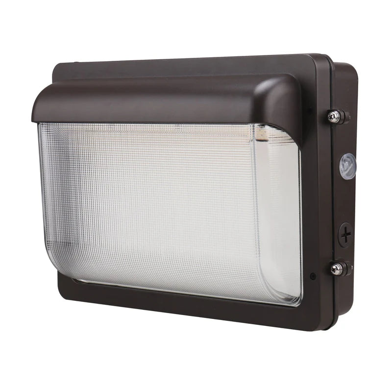 LED Slim Wall Pack Light - 133 LM/W - Wattage Tunable - 120W/100W/80W - Photocell Included - SLWP - Forward Throw - UL DLC 5.1 Listed