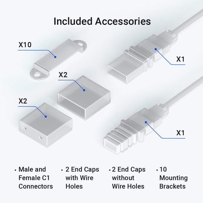 Outdoor (IP65) UltraBright™ Accent Series LED Strip Light